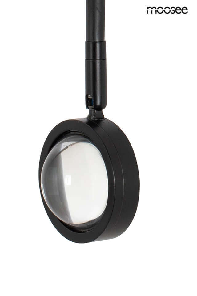 Nástenná lampa Axel čierna