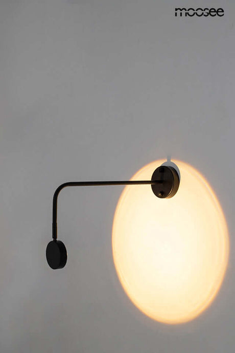 Nástenná lampa Axel čierna