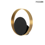 Nástenná lampa Band zlatá / čierna