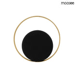 Nástenná lampa Band zlatá / čierna