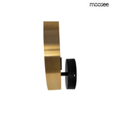 Nástenná lampa Band zlatá / čierna