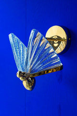 Nástenná lampa Butterfly M zlatá