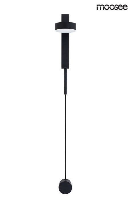 14. Nástenná lampa Clarid čierna