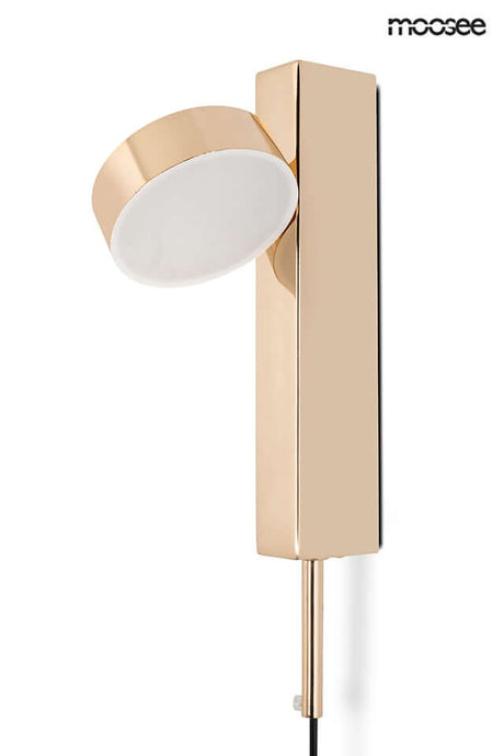 13. Nástenná lampa Clarid zlatá