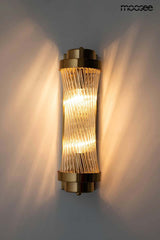 Nástenná lampa Column 40 zlatá