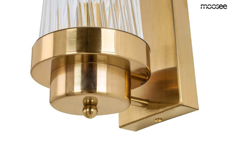 Nástenná lampa Column 40 zlatá