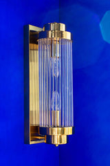 Nástenná lampa Column 40 zlatá