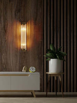 83. Nástenná lampa Column 60 zlatá