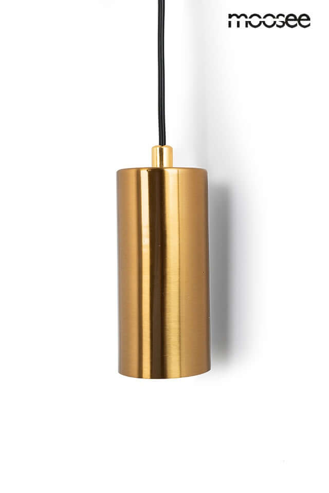 Nástenná lampa Como zlatá