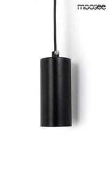 Nástenná lampa Como čierna