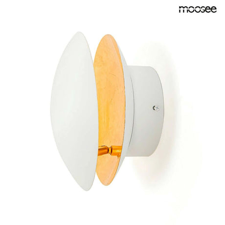 10. Nástenná lampa Eclise zlatá / biela
