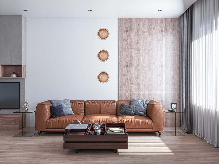 80. Nástenná lampa Faro medená