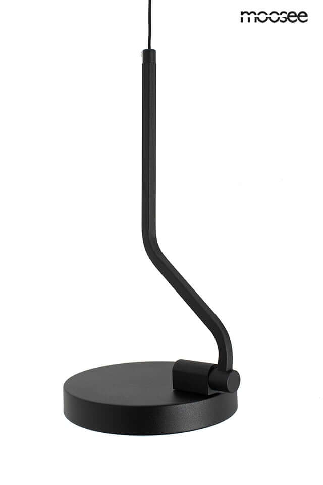 Nástenná lampa Flat 3 čierna