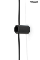 Nástenná lampa Flat 3 čierna