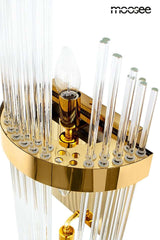 Nástenná lampa Florens L zlatá