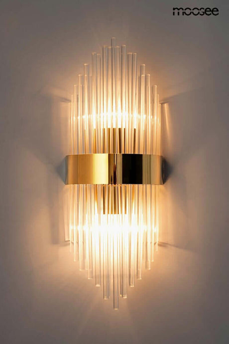 2. Nástenná lampa Florens M zlatá