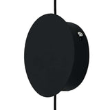 Nástenná lampa Flusso čierna