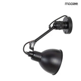 29. Nástenná lampa Frank čierna