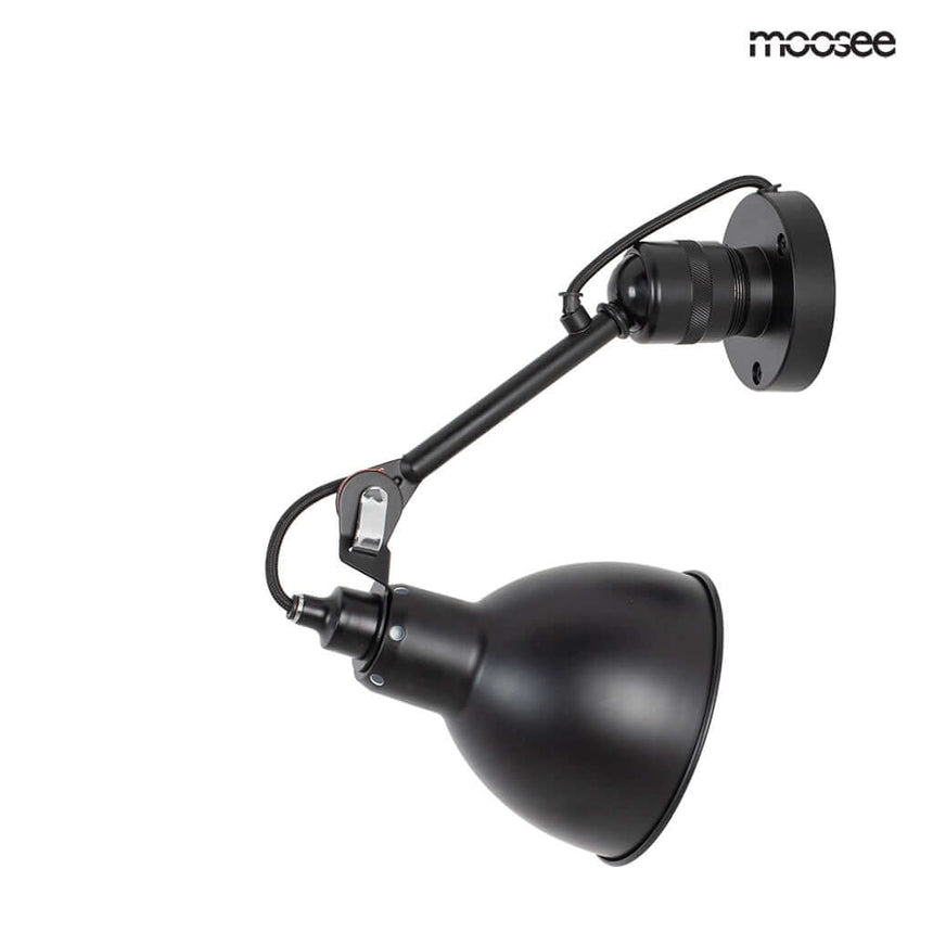 29. Nástenná lampa Frank čierna