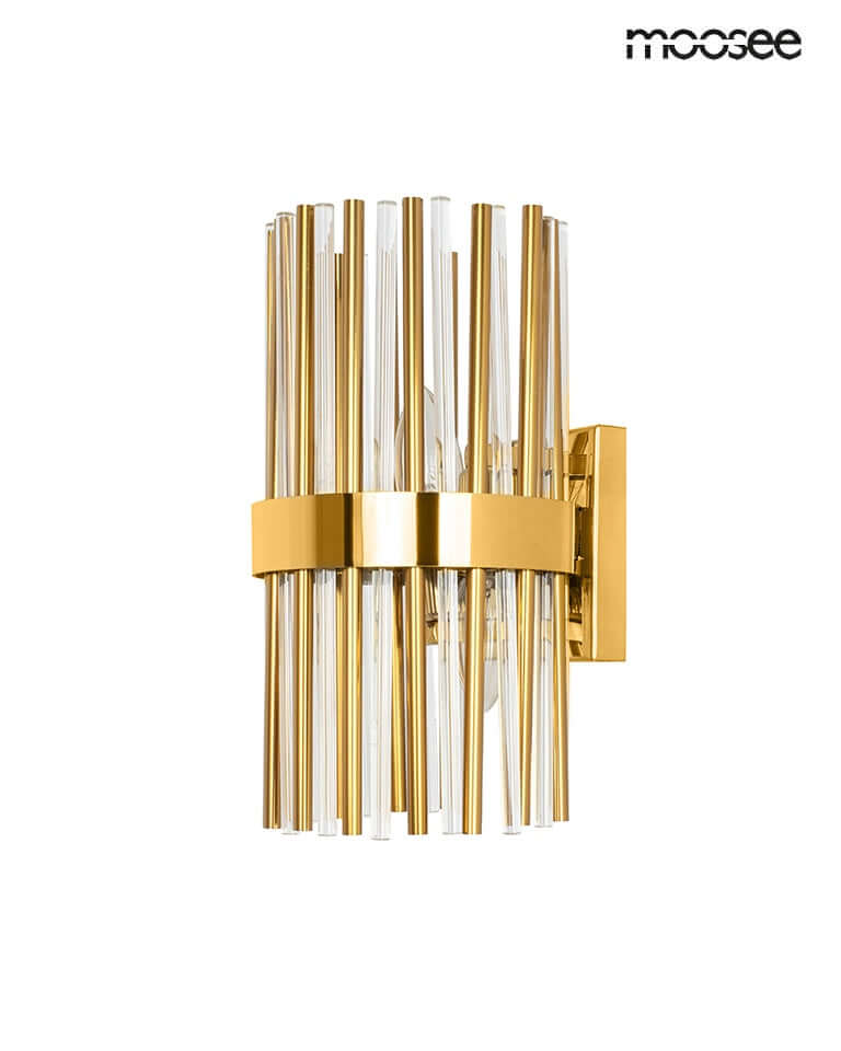 Nástenná lampa Garda zlatá