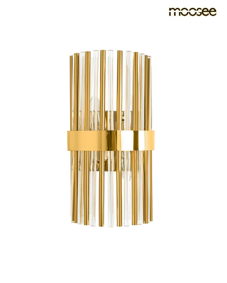 Nástenná lampa Garda zlatá