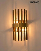 Nástenná lampa Garda zlatá