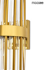 Nástenná lampa Garda zlatá