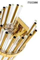 Nástenná lampa Garda zlatá