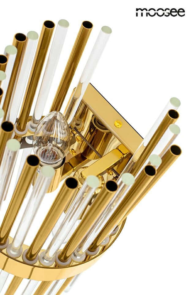 Nástenná lampa Garda zlatá