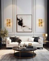 Nástenná lampa Garda zlatá