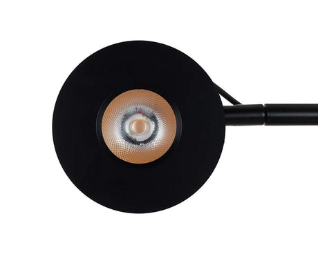 Nástenná lampa Gear čierna