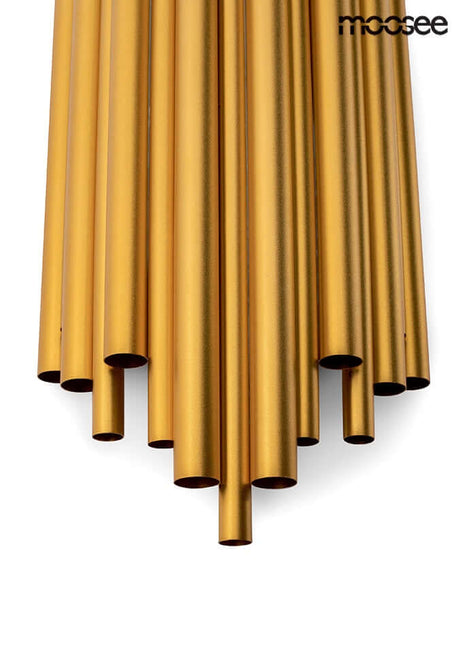 Nástenná lampa Harmonická zlatá