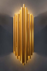 Nástenná lampa Harmonická zlatá