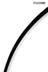 Nástenná lampa Hoop 60 čierna