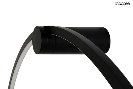 Nástenná lampa Hoop 60 čierna