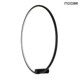 Nástenná lampa Hoop 80 čierna