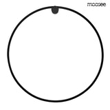 Nástenná lampa Hoop 80 čierna