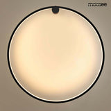 Nástenná lampa Hoop 80 čierna