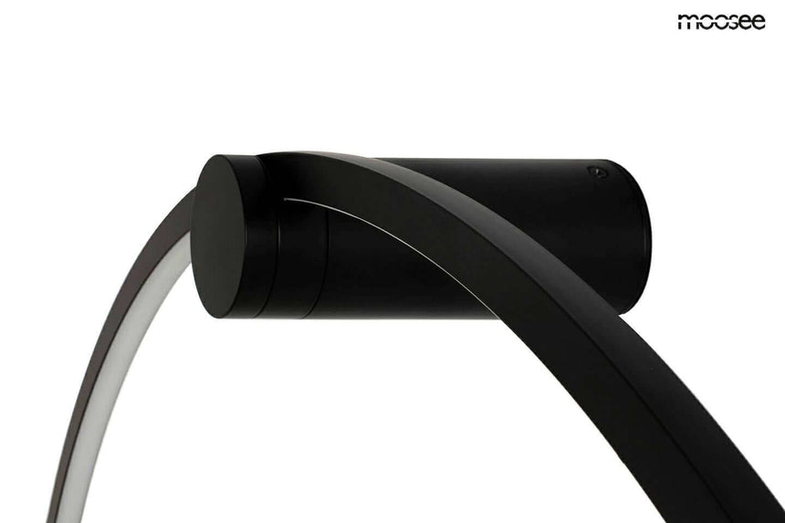 Nástenná lampa Hoop 80 čierna