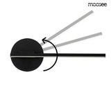 Nástenná lampa Horizon čierna