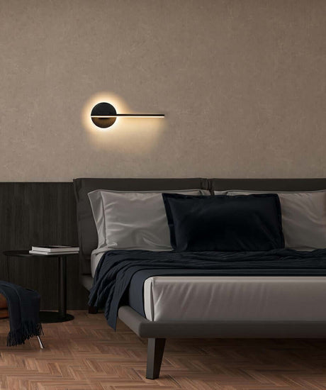 Nástenná lampa Horizon čierna