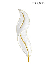 Nástenná lampa Ikar 60 biela / zlatá