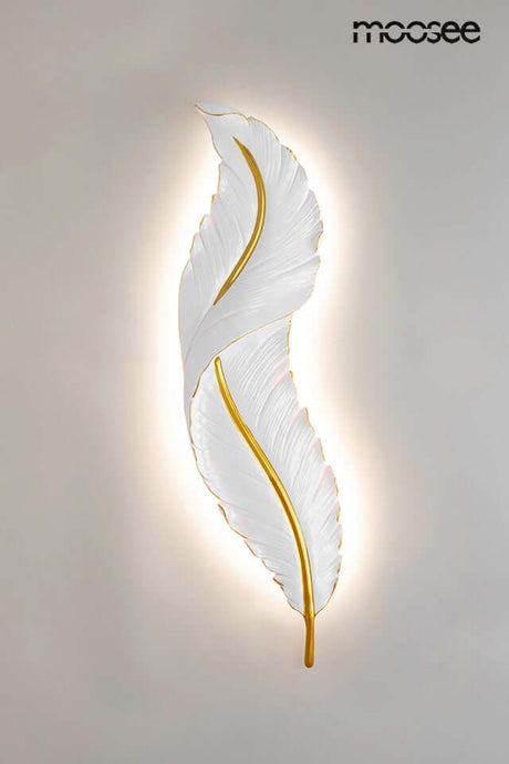 Ikar 60 fali lámpa fehér / arany