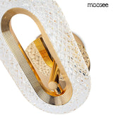 Nástenná lampa Jewel zlatá