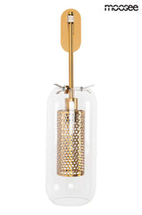 18. Nástenná lampa Lampion zlatá