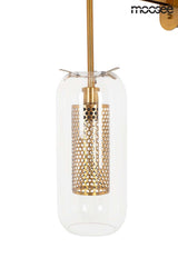 18. Nástenná lampa Lampion zlatá