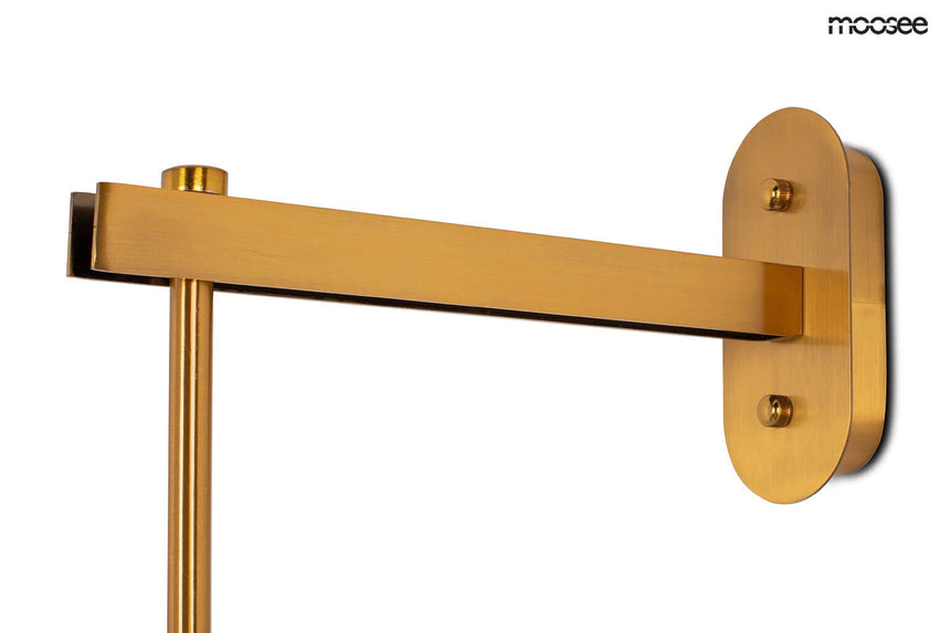 18. Nástenná lampa Lampion zlatá