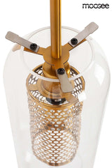 18. Nástenná lampa Lampion zlatá