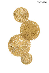 Nástenná lampa Lirio 4 zlatá