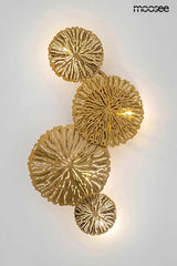 Nástenná lampa Lirio 4 zlatá